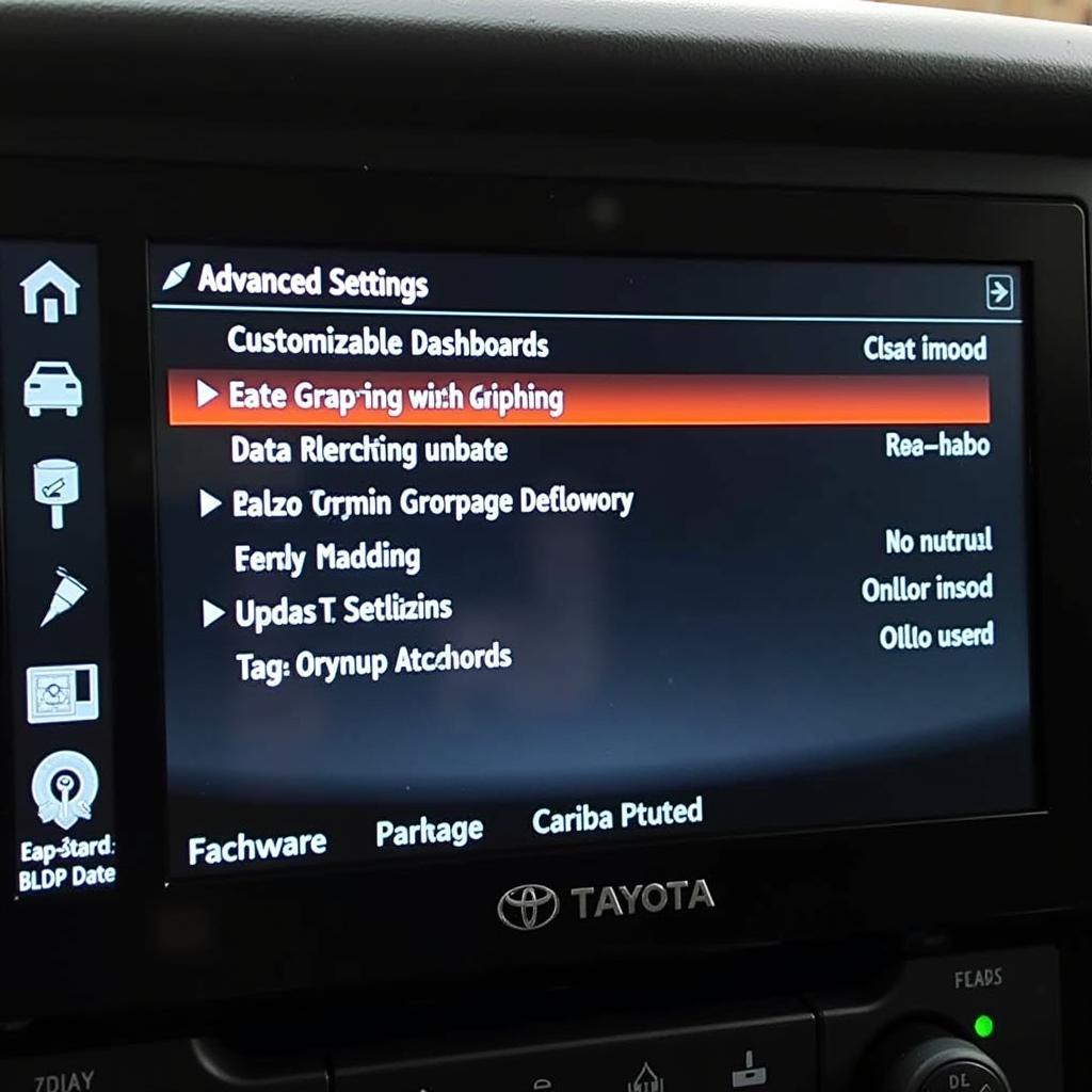 Exploring Advanced Settings on an OBD2 Scanner