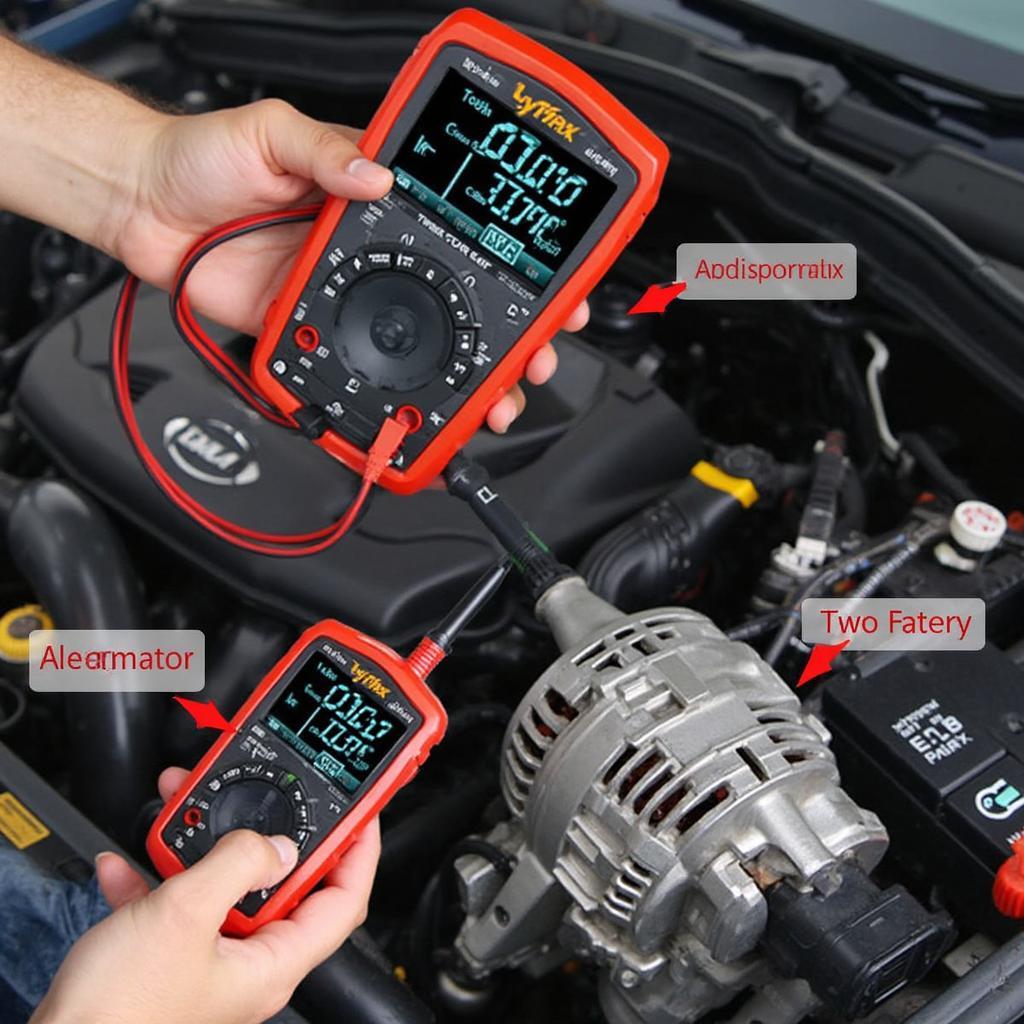 OBD2 Scanner Alternator Testing