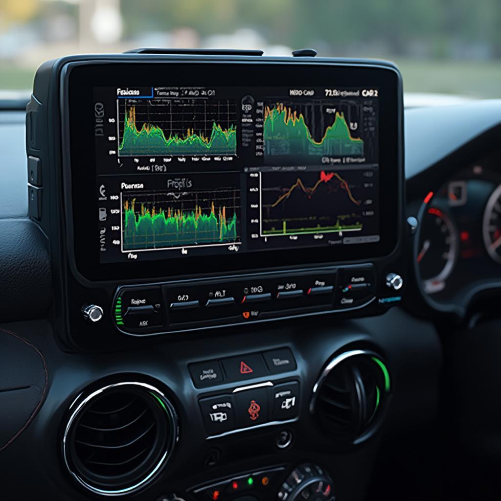 OBD2 Scanner Analyzing CACT