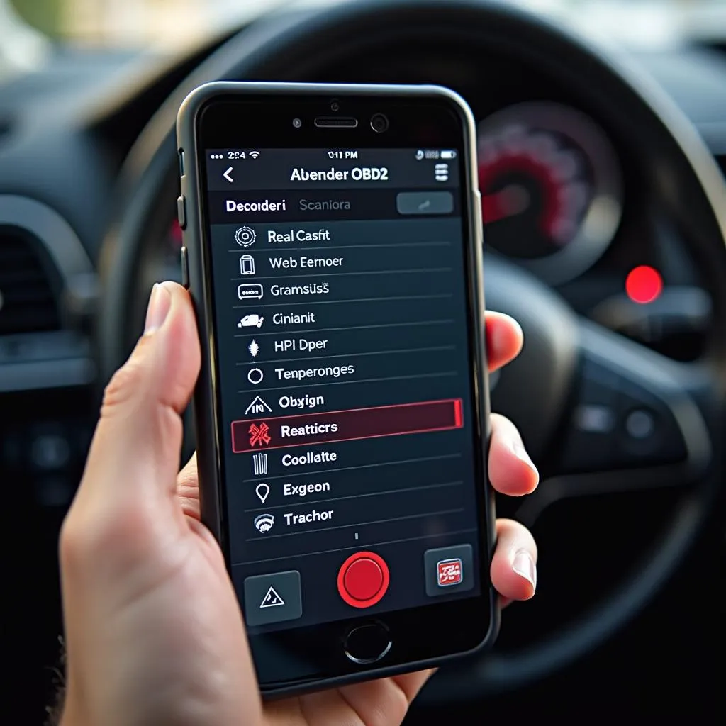 OBD2 Scanner App Connectivity