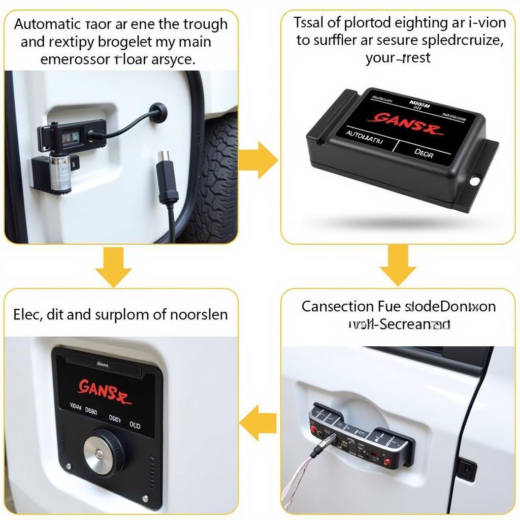 OBD2 Scanner and Module for Automatic Door Closing Installation