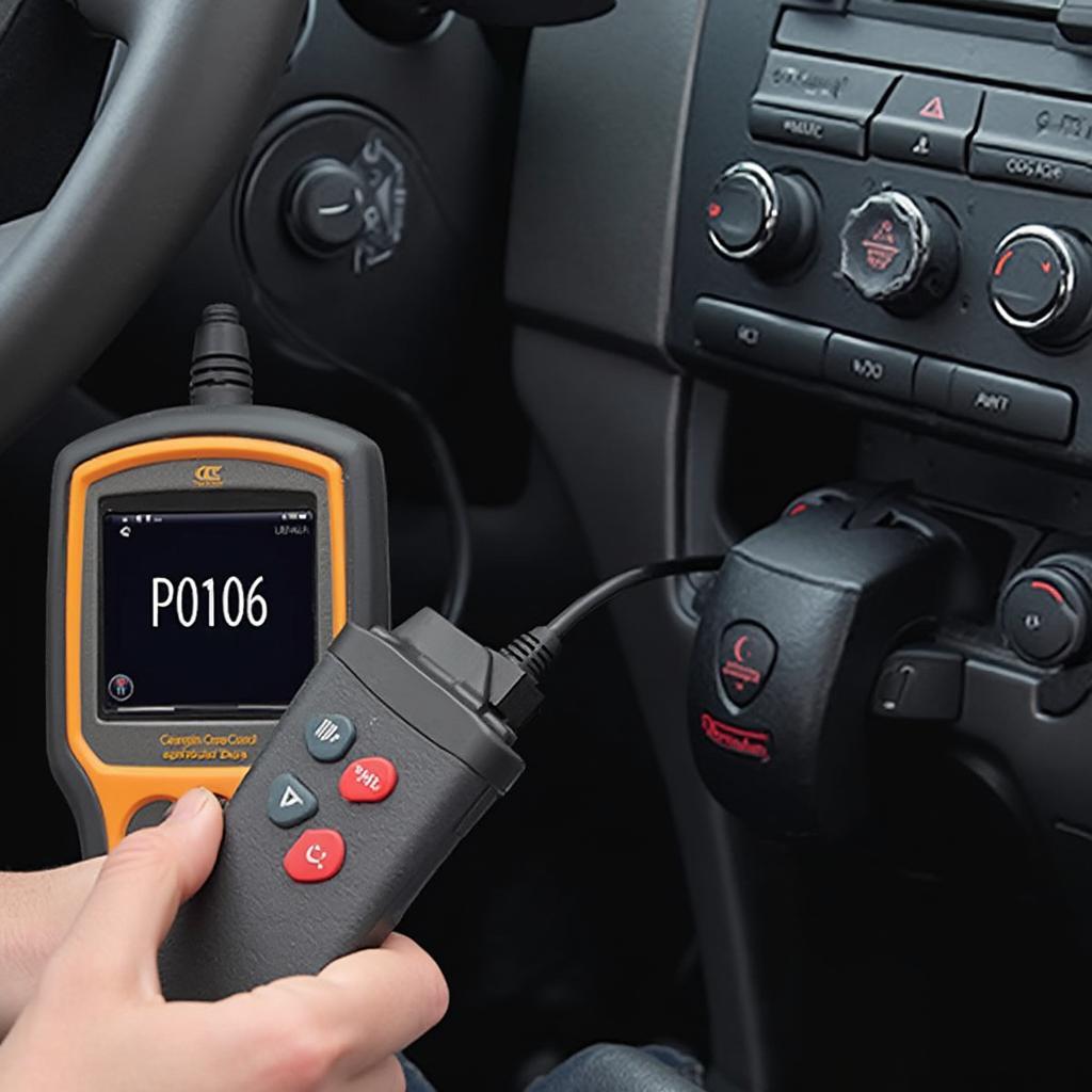 Using an OBD2 Scanner to Check P0106 Code