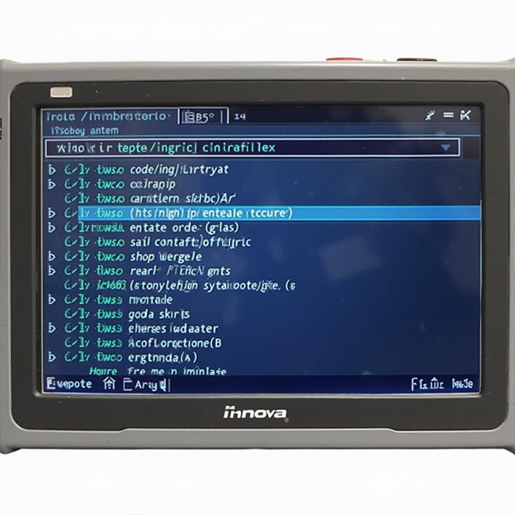 Innova 3120e Displaying Diagnostic Trouble Codes