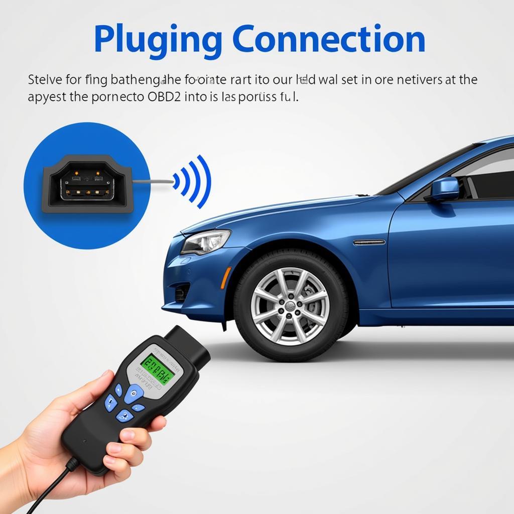 Connecting an OBD2 Scanner to a Car's OBD2 Port