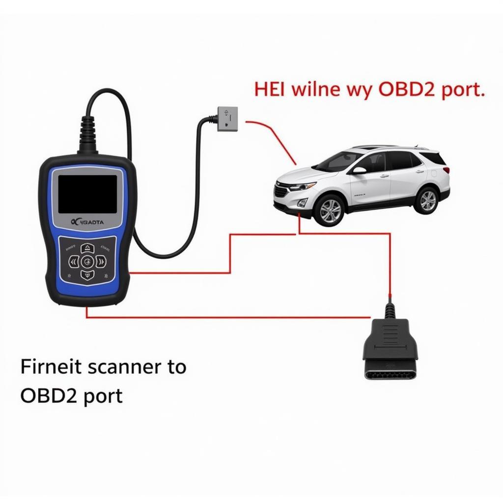 OBD2 Scanner Connection