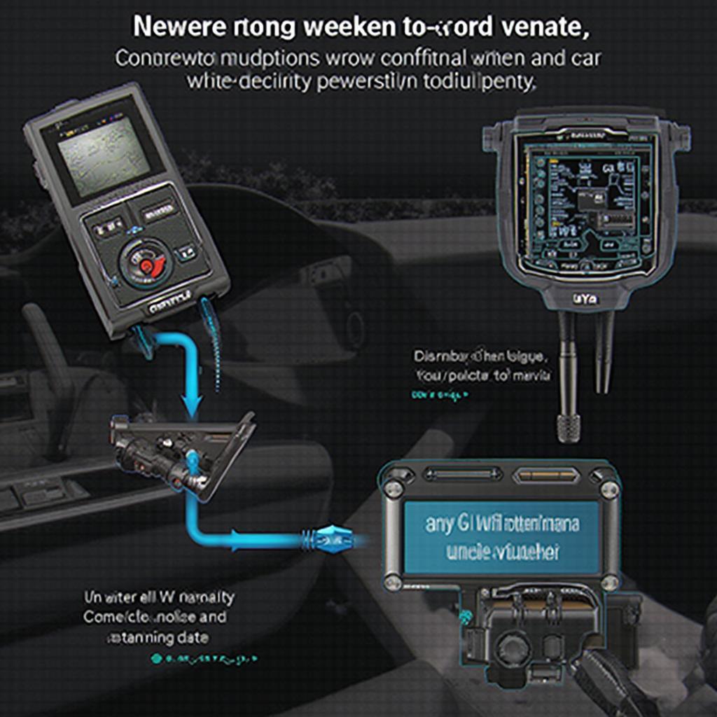 OBD2 Scanner Connecting to Car's System