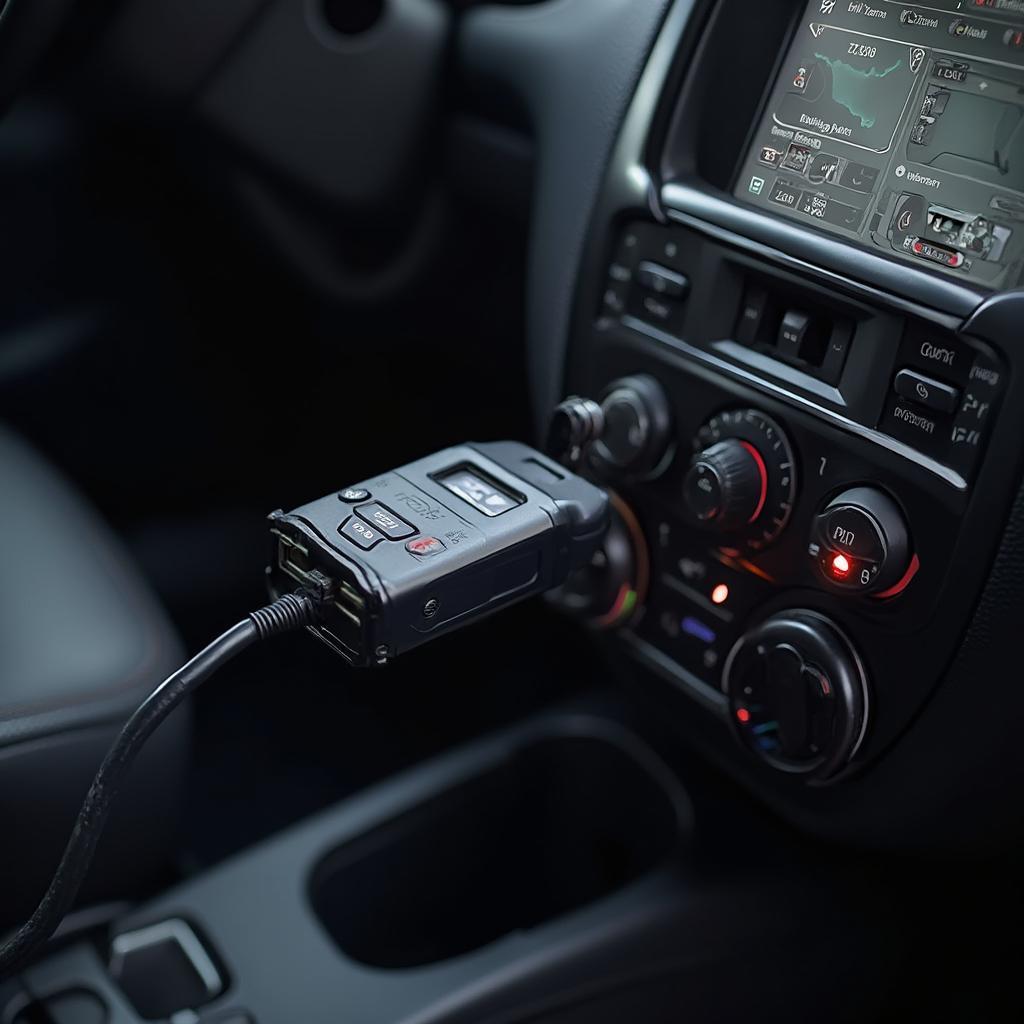 Connecting OBD2 Scanner to Car's OBD2 Port