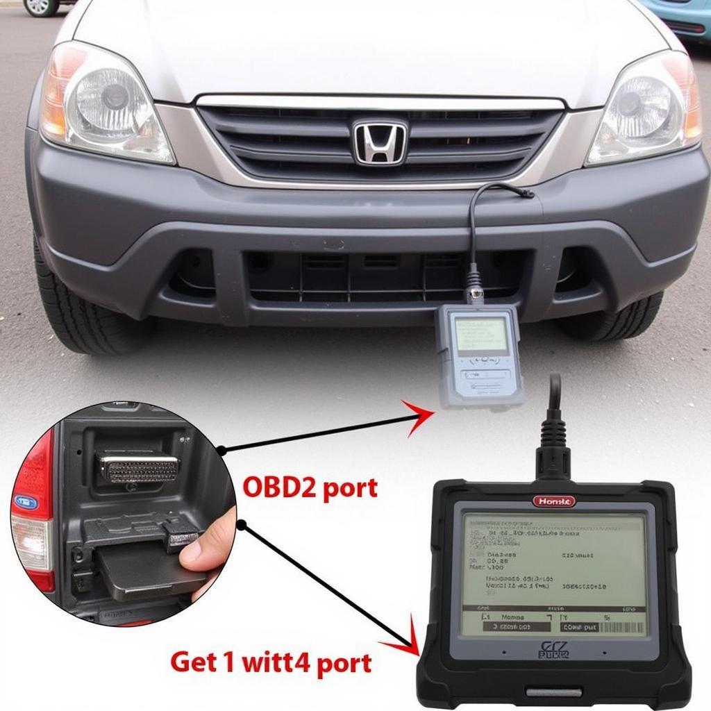 Connecting OBD2 Scanner to a 1998 Honda CRV