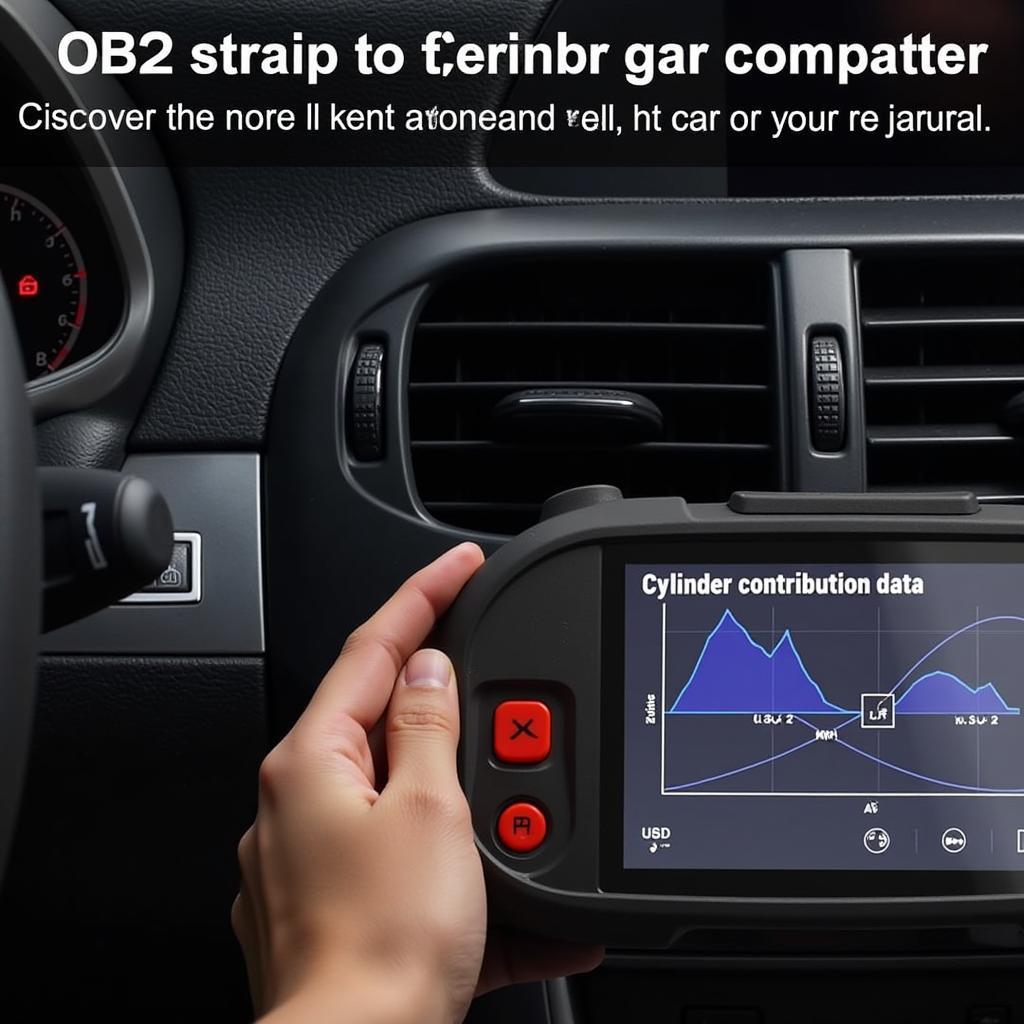 OBD2 Scanner Detecting Cylinder Contribution