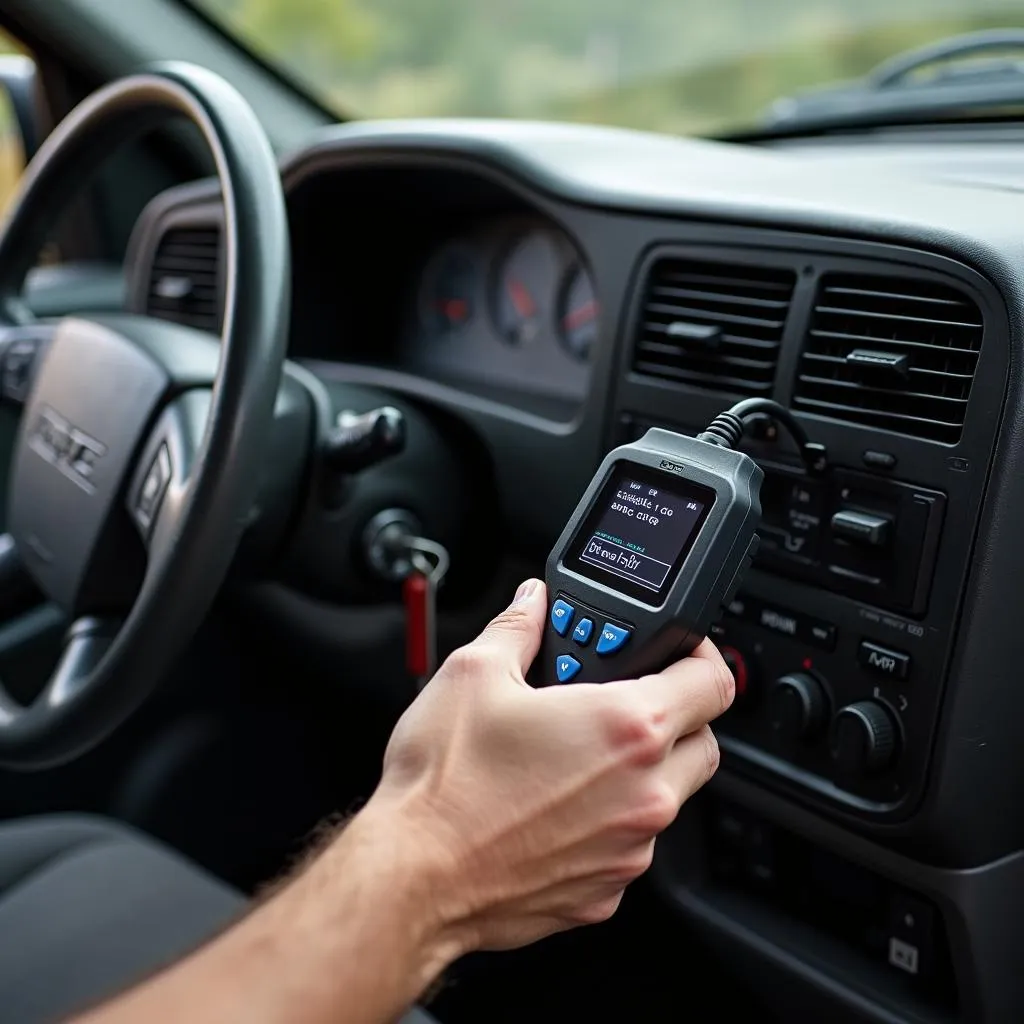 OBD2 Scanner Diagnosing 1996 Plymouth Voyager