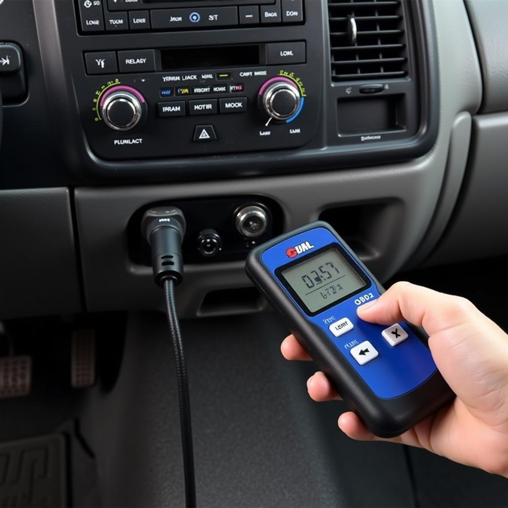 OBD2 Scanner Diagnosing 2002 Chevy Silverado