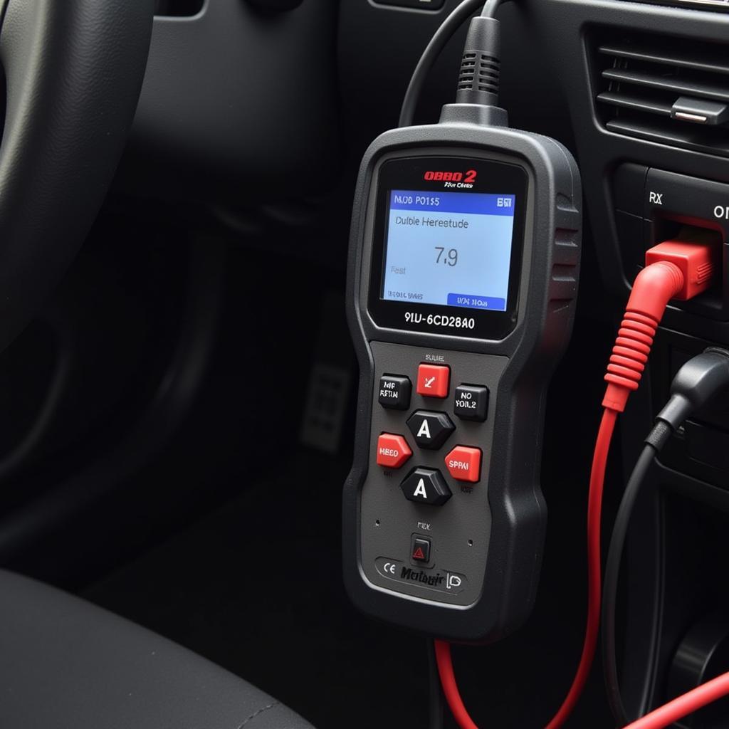 OBD2 Scanner Diagnosing