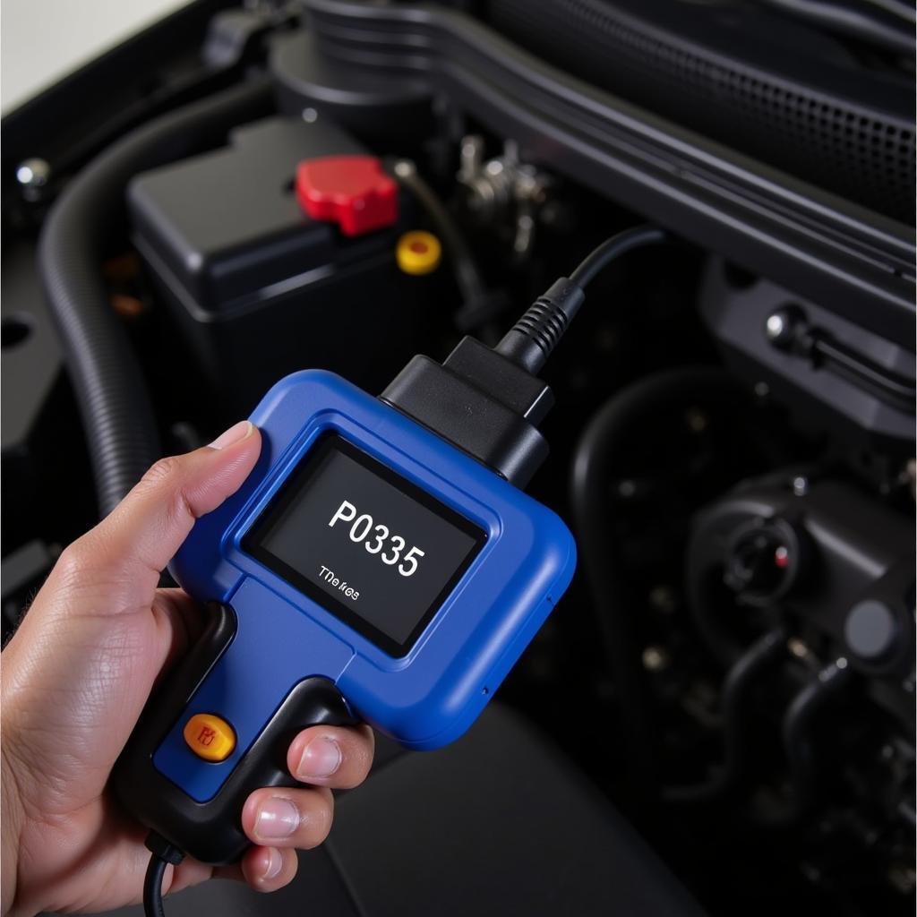 OBD2 Scanner Diagnosing P0335