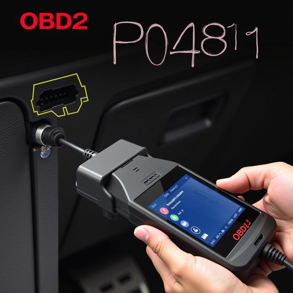 OBD2 Scanner Diagnosing P0481