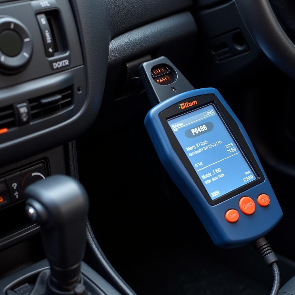 Using an OBD2 Scanner to Diagnose P0496 Code