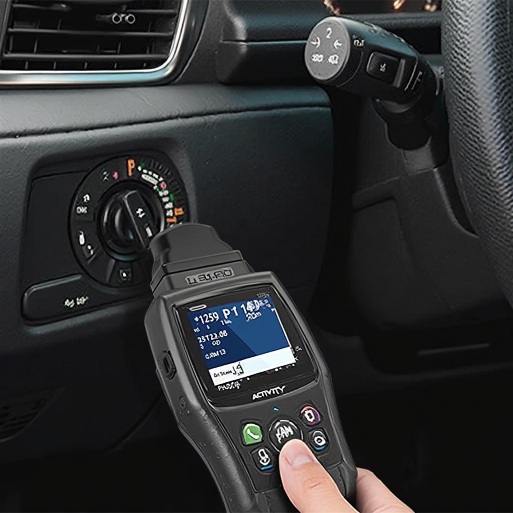  OBD2 Scanner diagnosing P1259 code