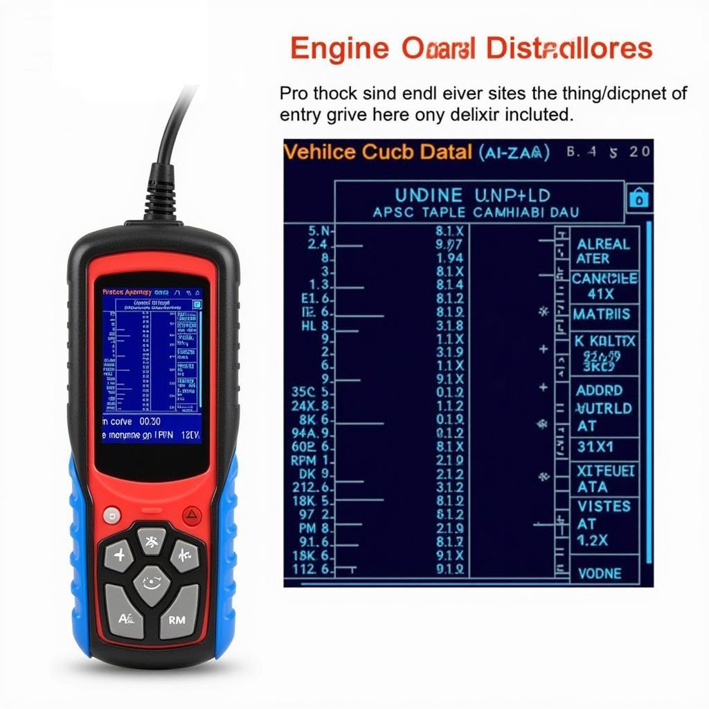 OBD2 Scanner Display