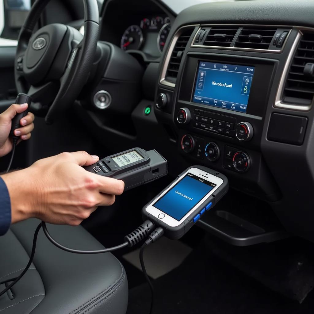 Using an OBD2 Scanner on a Ford F-150