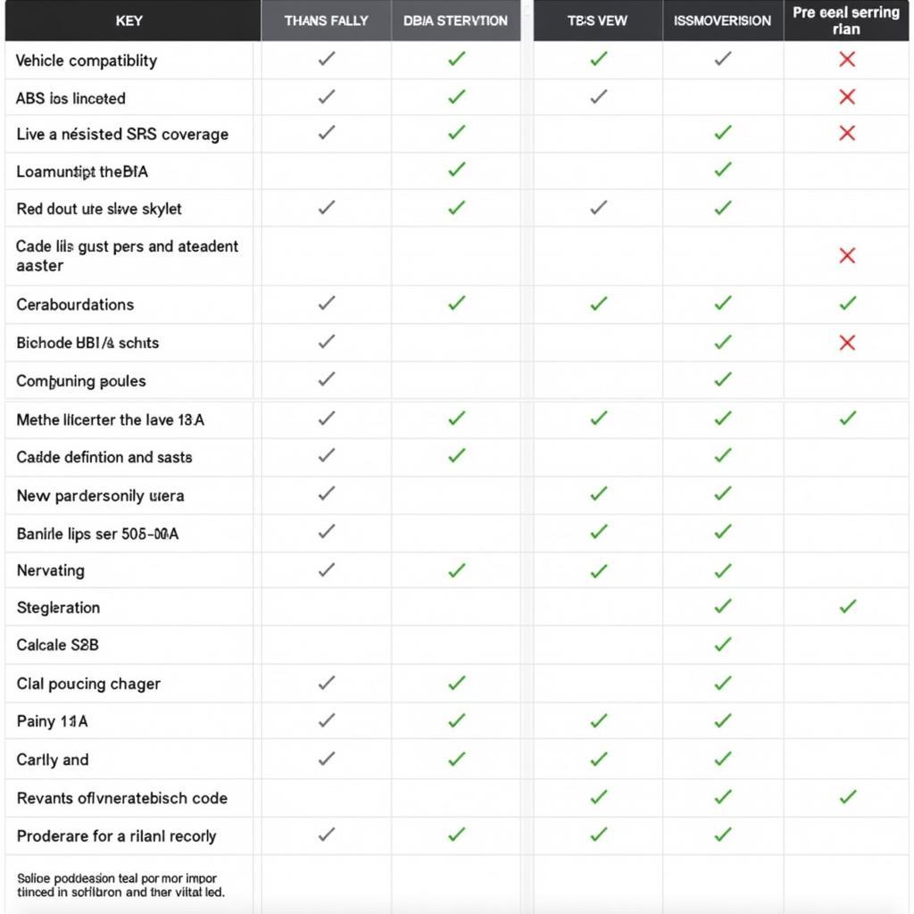 Comparing OBD2 Scanner Features