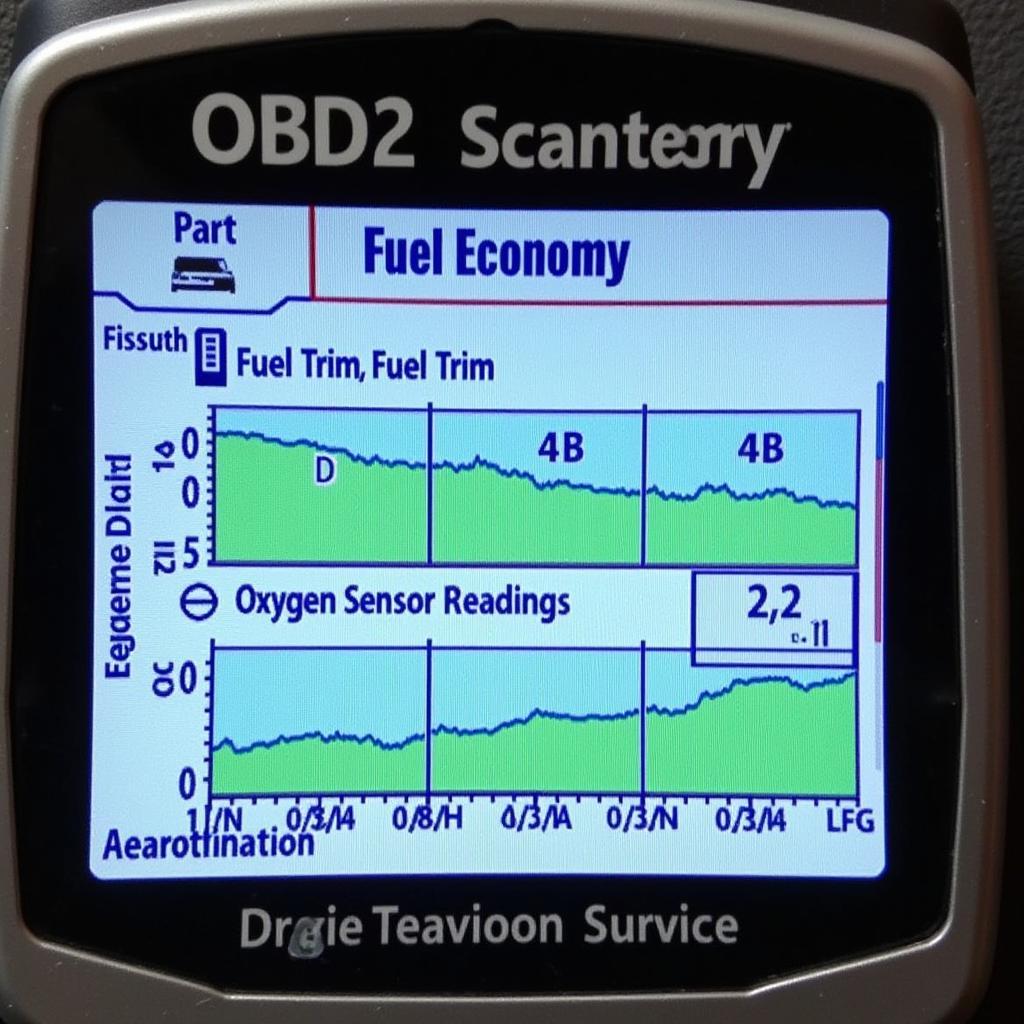 OBD2 Scanner Fuel Economy Dashboard