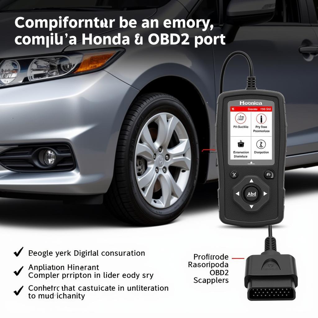 OBD2 Scanner for Honda