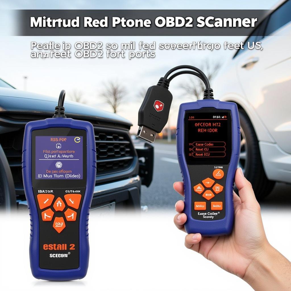 OBD2 Scanner Honda ECU Reset