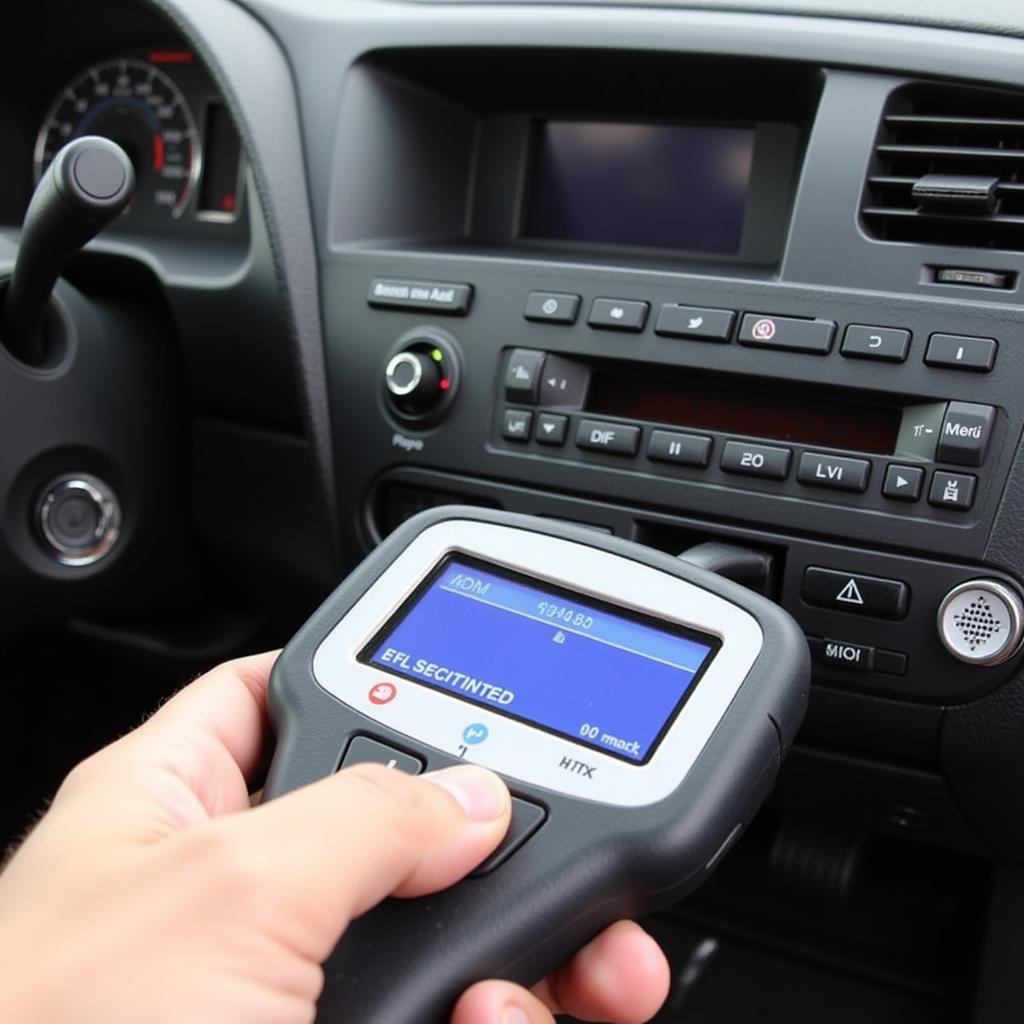 Using an OBD2 Scanner in a 2008 Honda Civic