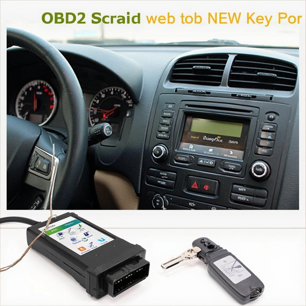 OBD2 Scanner Key Programming Process