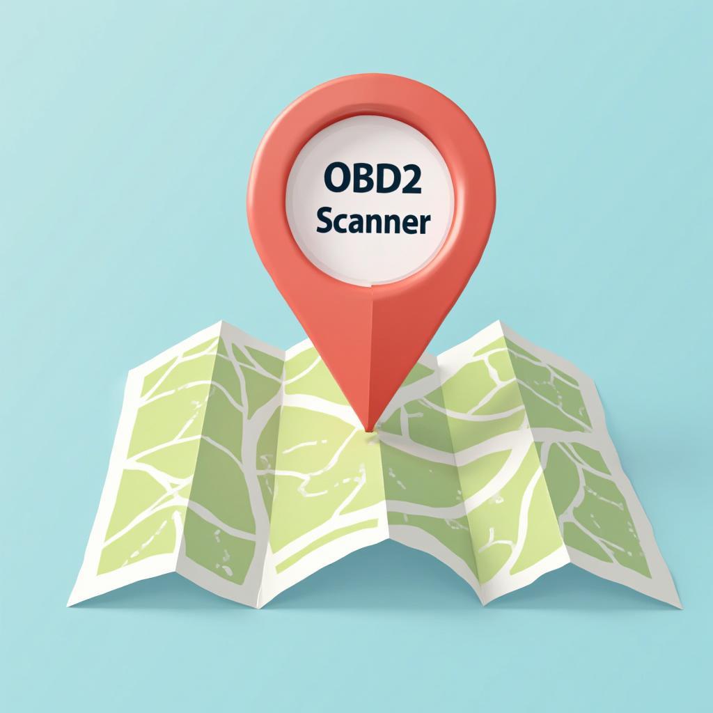 OBD2 Scanner Map Pin