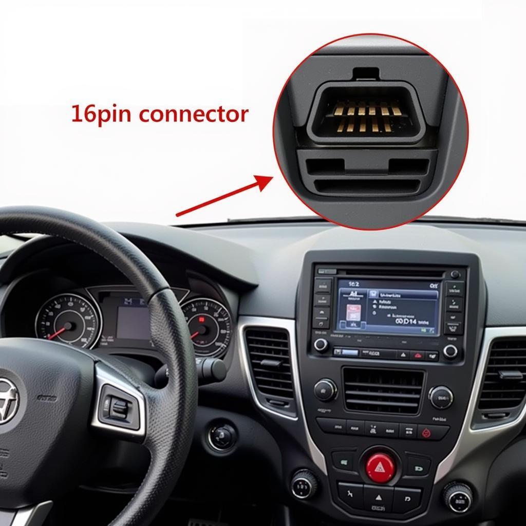 OBD2 Scanner Module Location