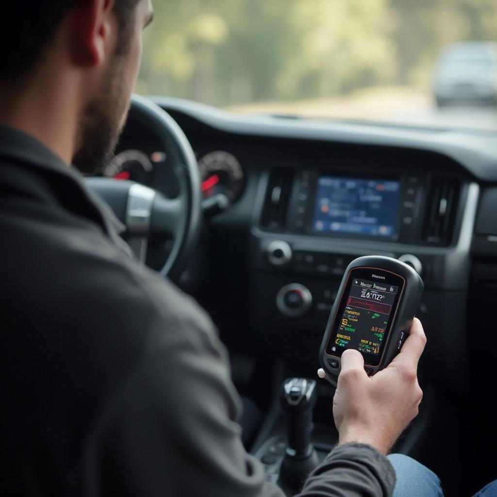 Performing Diagnostics on a Nissan Patrol with an OBD2 Scanner