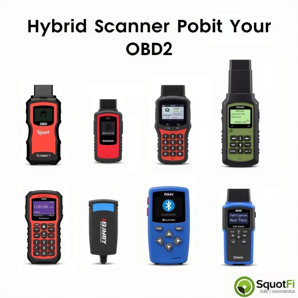 Various OBD2 Scanners for Hybrid Cars