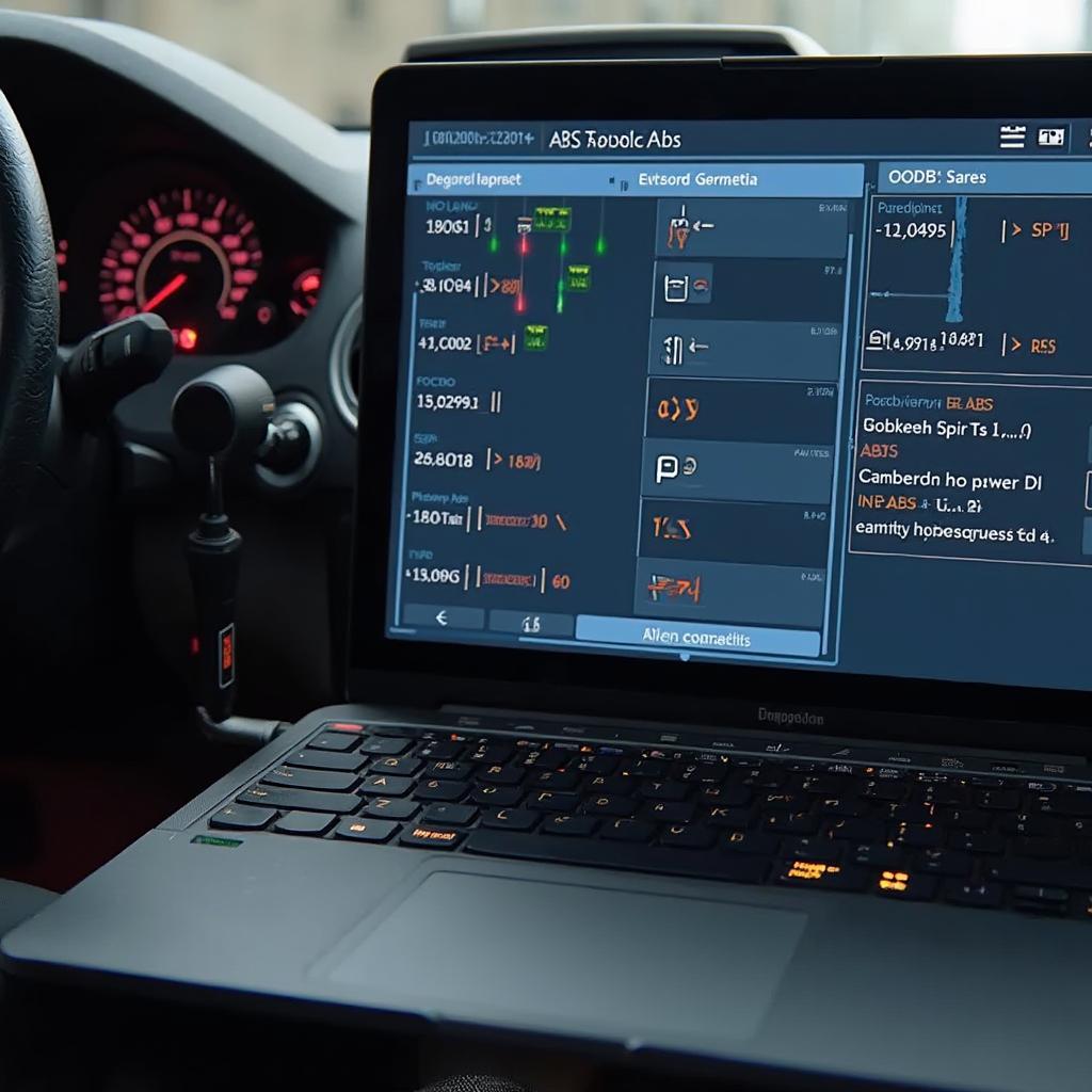 OBD2 Scanner PC Software for ABS and SRS Diagnostics