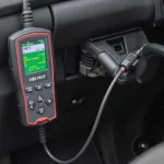 OBD2 Scanner Performing EVAP Test