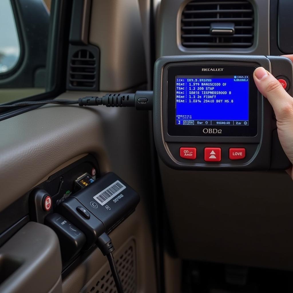 OBD2 Scanner Reading 2003 Ford Excursion Codes