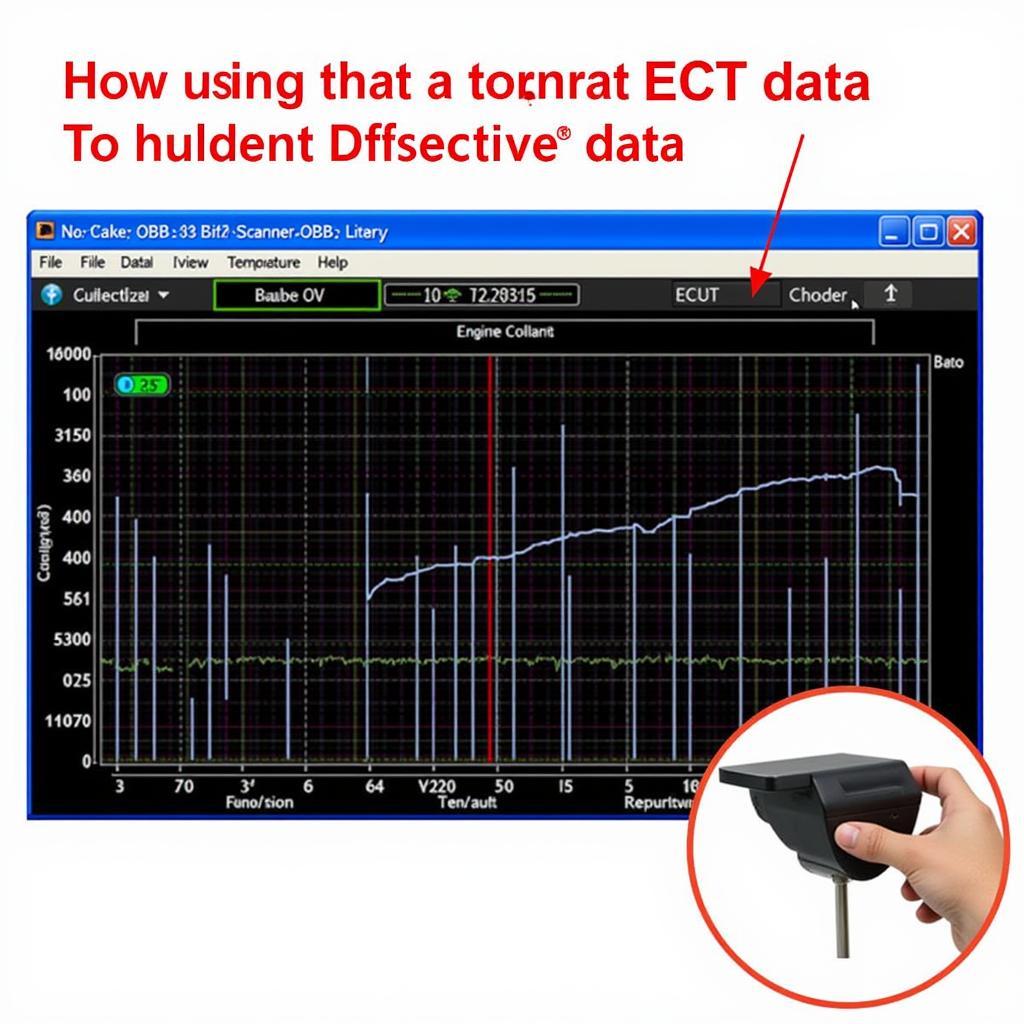 OBD2 Scanner Reading ECT