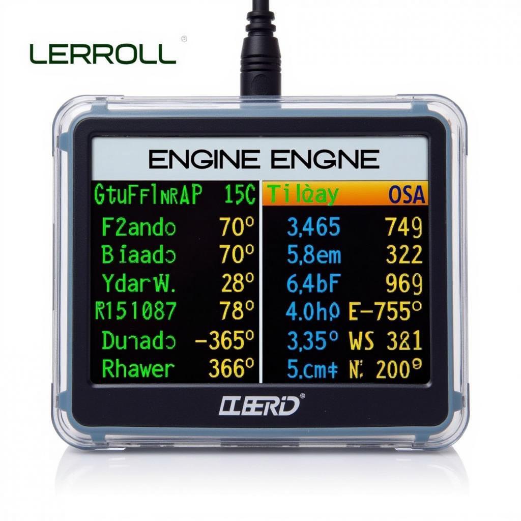 OBD2 Scanner Showing Live Data