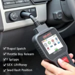 OBD2 Scanner Connected to a GMC