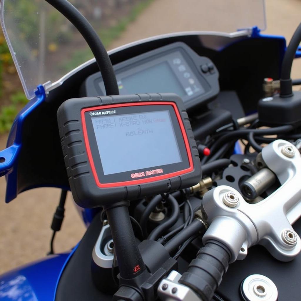 Using an OBD2 Scanner on a Triumph Tiger 800