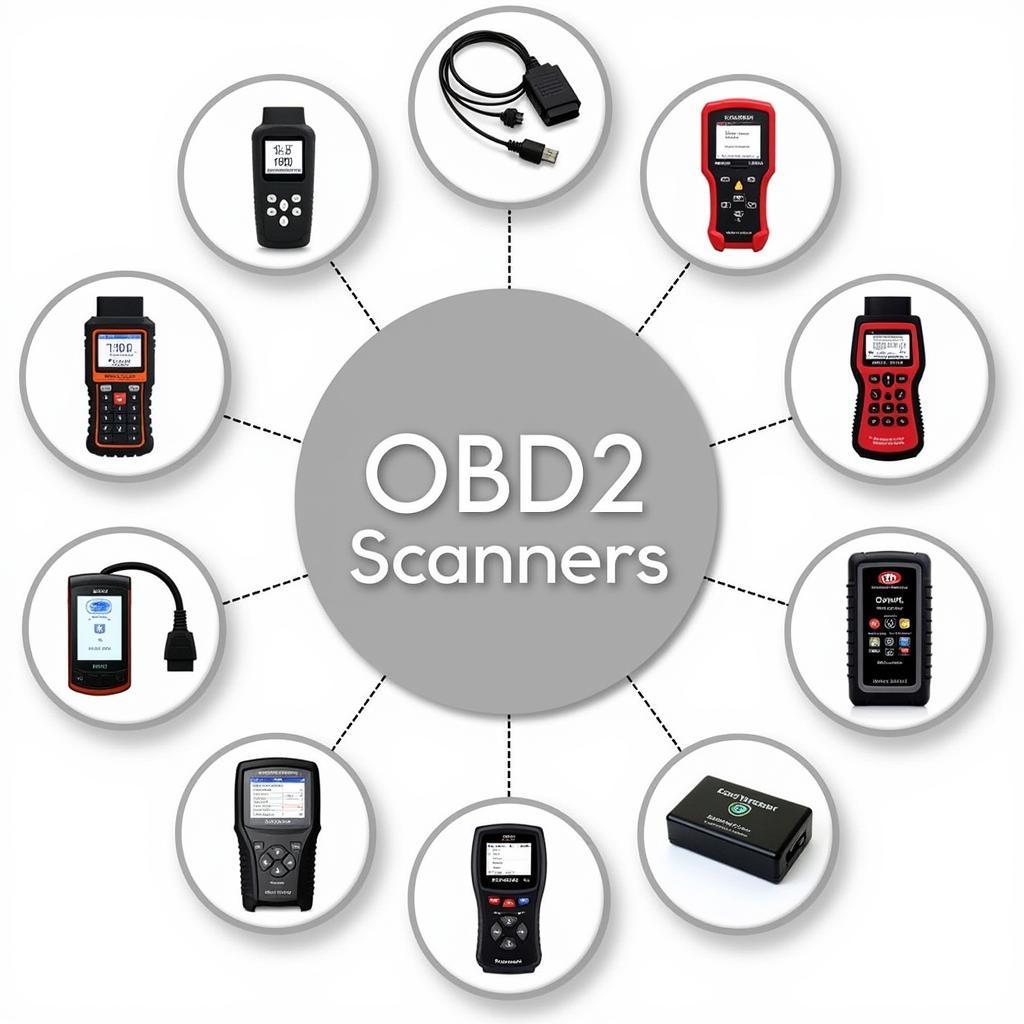 Various OBD2 Scanners