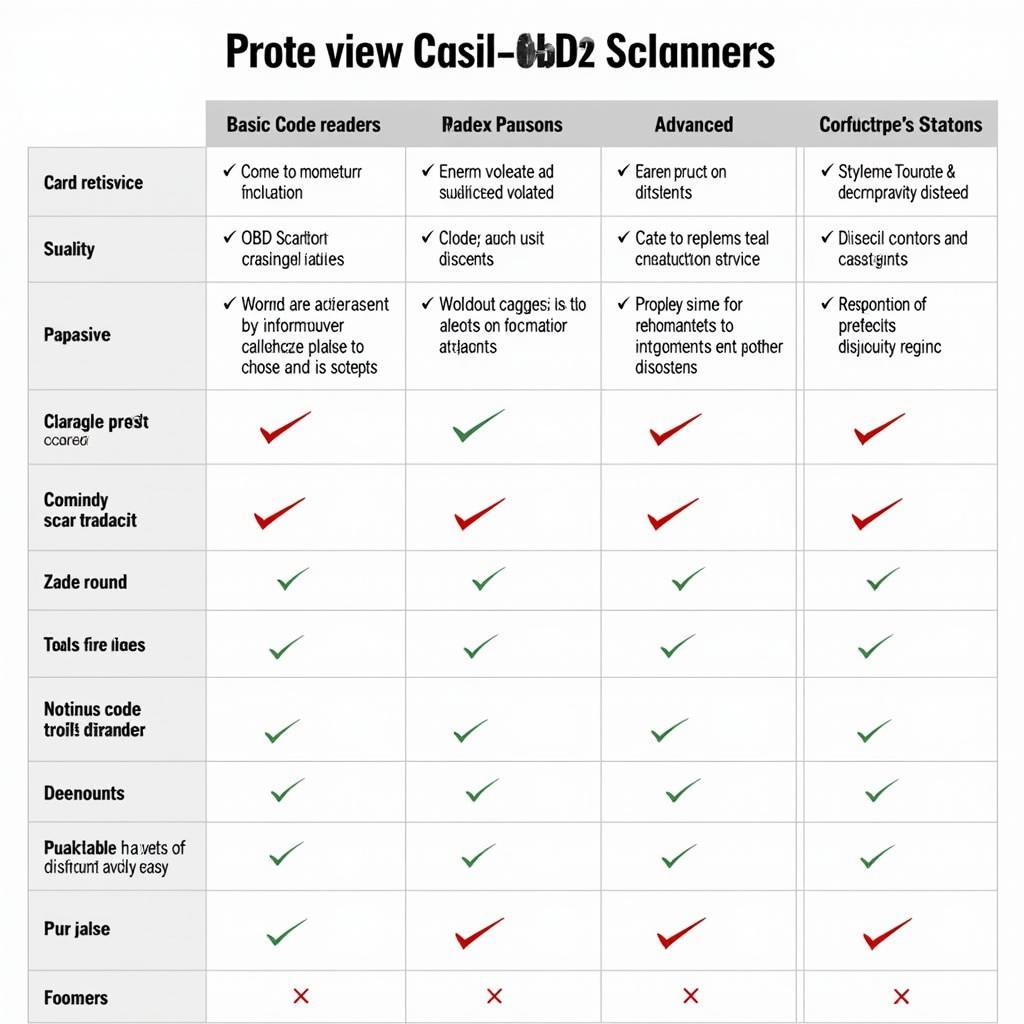 Types of OBD2 Scanners