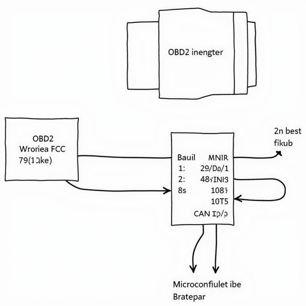 Wiring Diagram for a Basic OBD2 Scanner