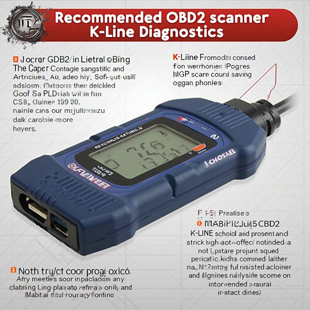 OBD2 Scanner with K-Line Support