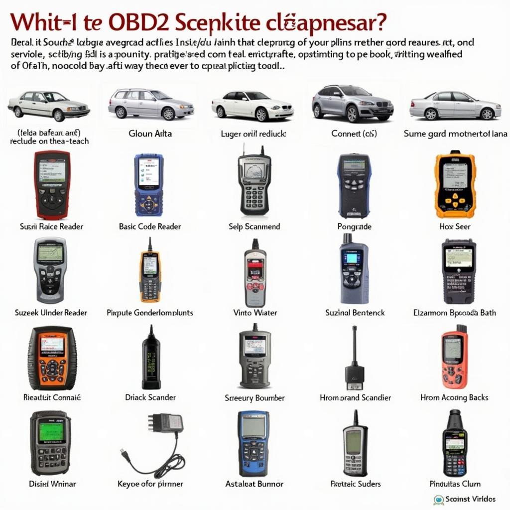 Various OBD2 Scanners Suitable for Suzuki Grand Vitara