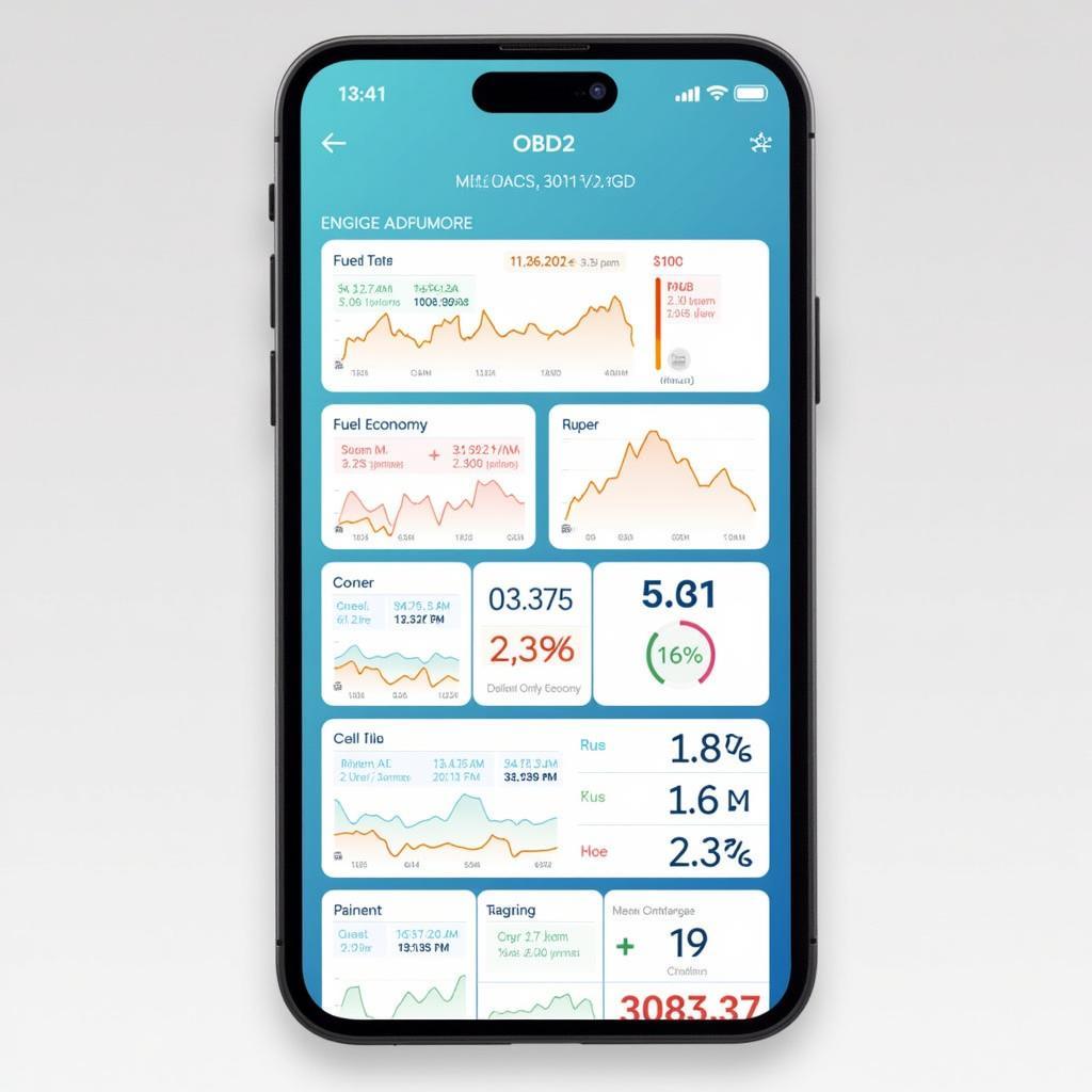 OBD2 Software Dashboard