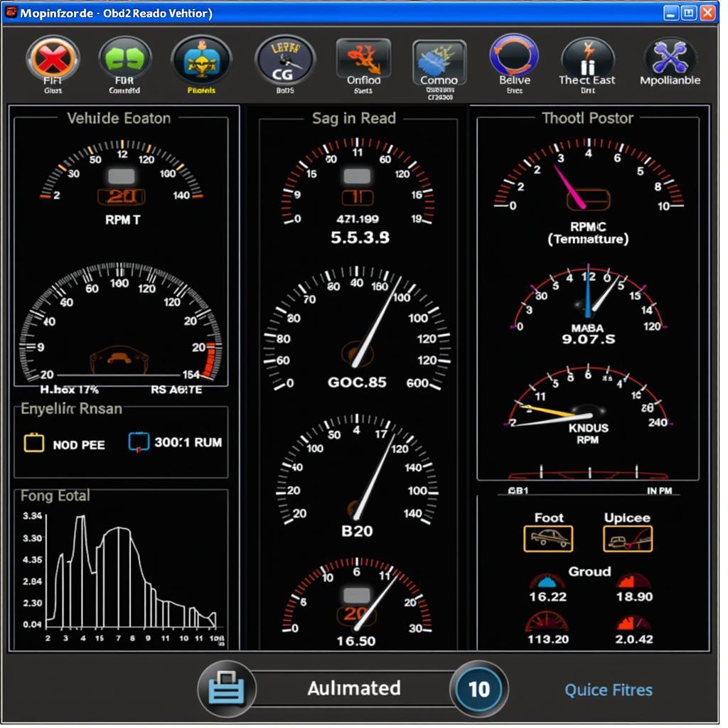 OBD2 Software Dashboard