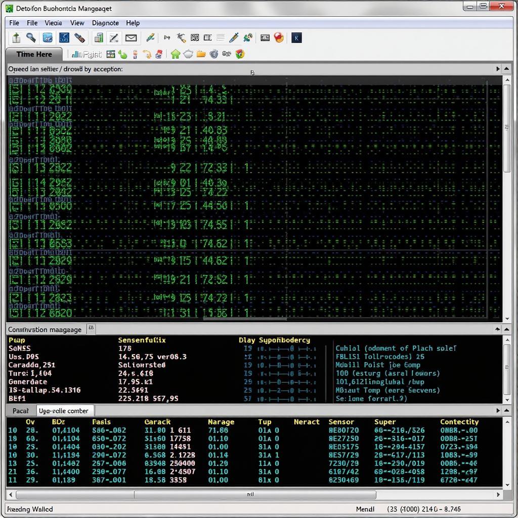 OBD2 Diagnostic Software Interface