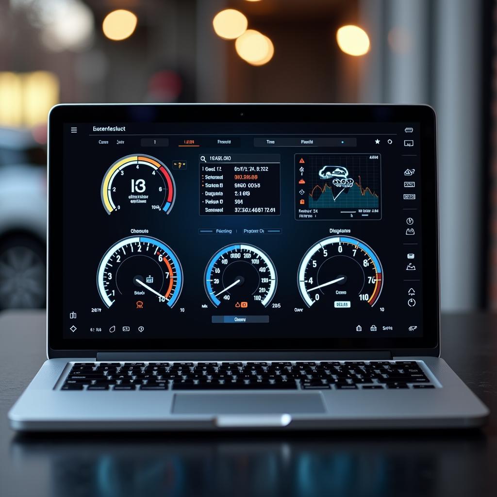 OBD2 Software Dashboard Interface