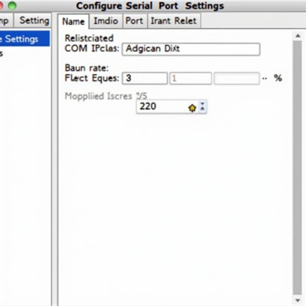 Configuring OBD2 Software for Serial Port