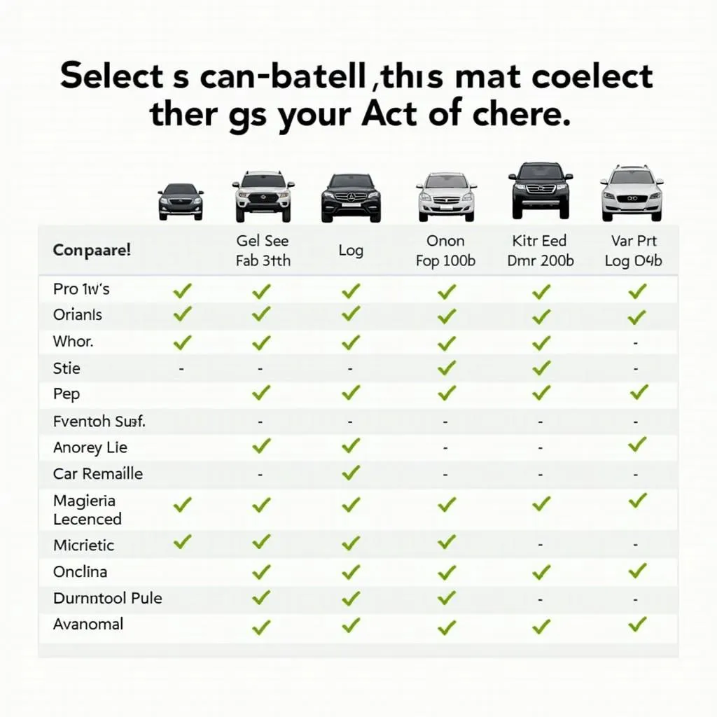 OBD2 Sprint Booster Vehicle Compatibility